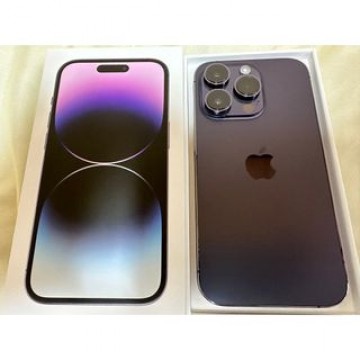 iPhone 14 Pro 128GB ディープパープル　美品　SIMフリー