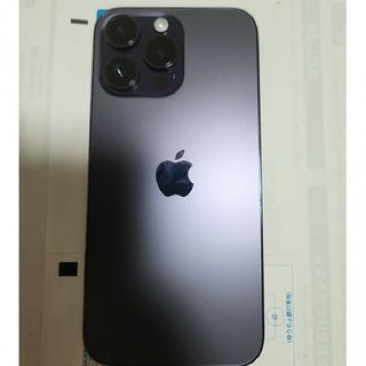 極美品　iPhone14プロマックス　128ギガ　パープル　ストア国内版