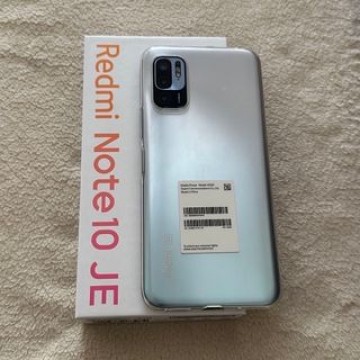 Xiaomi Redmi Note 10 JE XIG02 クロームシルバー