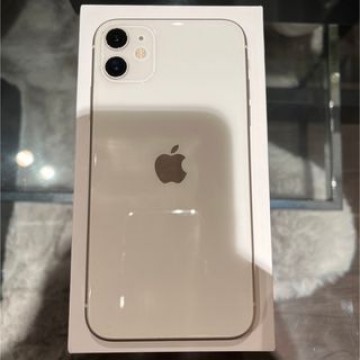 iPhone 11  本体 64GB ホワイトSIMフリー　バッテリ74% 美品