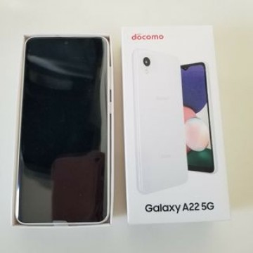 Galaxy A22 5G 64GB ホワイト白  SC-56B スマホ 本体