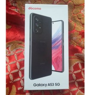 未使用 galaxy A53 5G SC-53C ドコモブラック