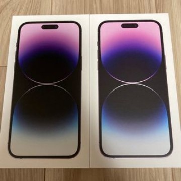 iphone14 pro max 128gb 紫 2台 ディープパープル
