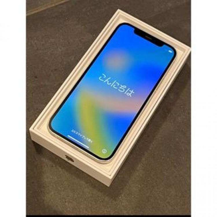 【中古】iPhone12 本体 ホワイト 64GB SIMフリー mkk