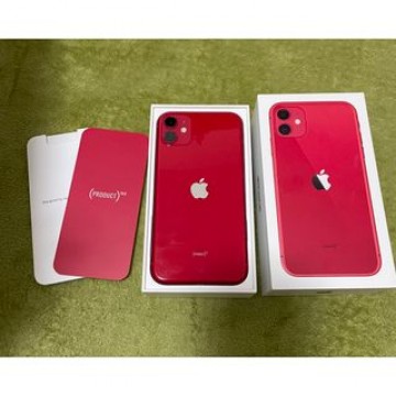 iPhone 11 (PRODUCT)RED 64GB SIMフリー