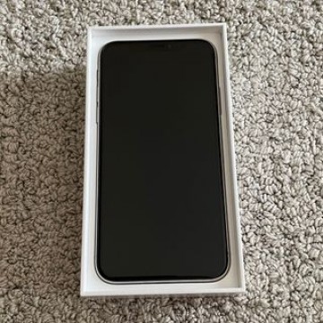 美品 iPhone X シルバー 64 GB SIMフリー