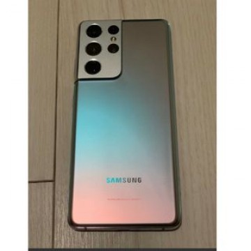 【最安値!!】Galaxy S21 Ultra 5G ファントムシルバー