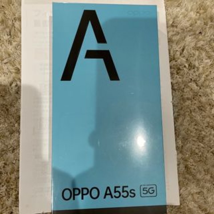 新品未開封 OPPO SIMフリーA55S 5G ブラック