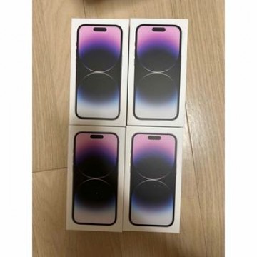iPhone14 Pro 128GB ディープパープル色 4台セット新品未開封