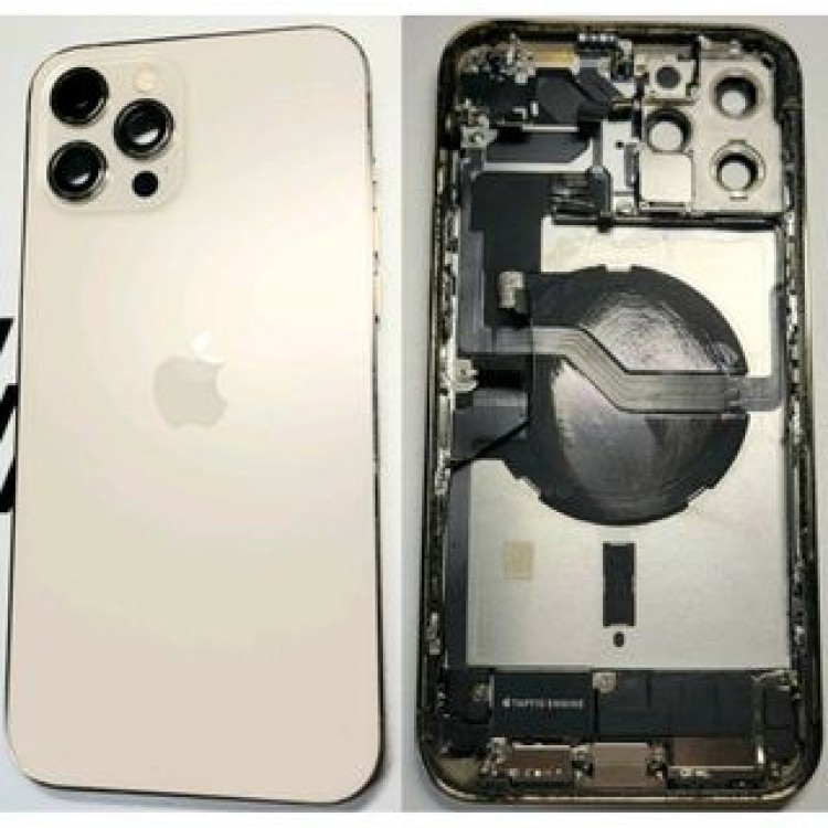 iPhone12 Pro Max 純正 筐体 フレーム バックパネル 背面パネル