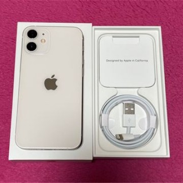 美品！ iPhone12mini 128GB SIMフリー 本体 ホワイト