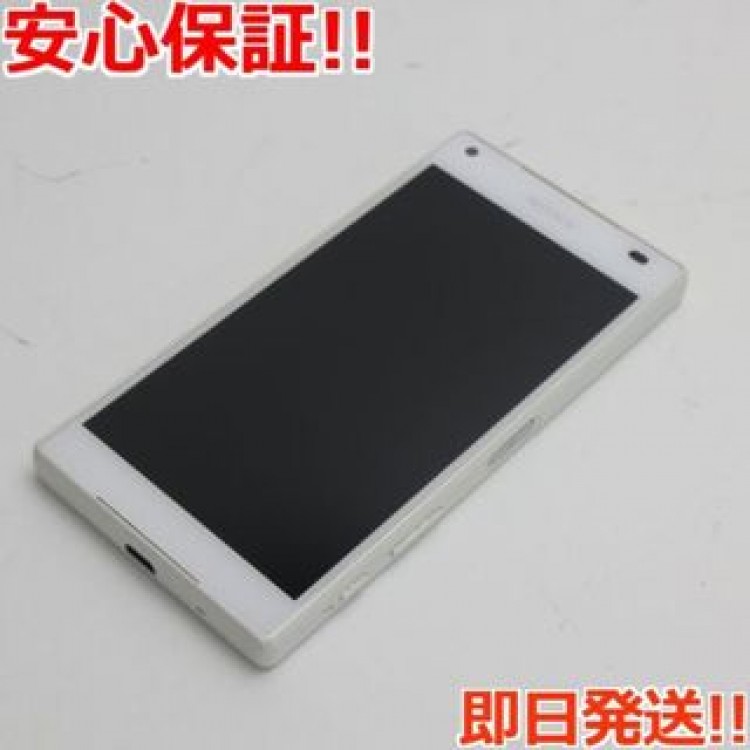 超美品 SO-02H Xperia Z5 Compact ホワイト