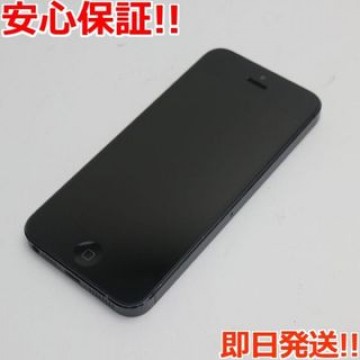 超美品 au iPhone5 32GB ブラック