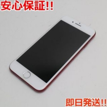 新品同様 SIMフリー iPhone7 128GB レッド