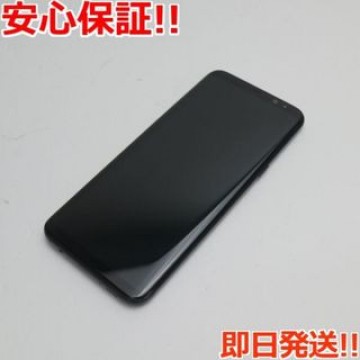 中古 SC-03J Galaxy S8+ ブラック SIMロック解除済み