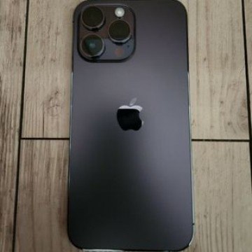 極美品　iPhone14プロマックス　128ギガ　パープル　ストア国内版