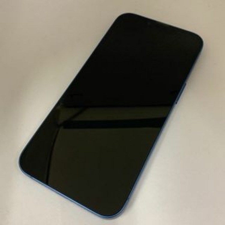【良品】iPhone13 au版デモ機 SIMロック解除済 128GB ブルー