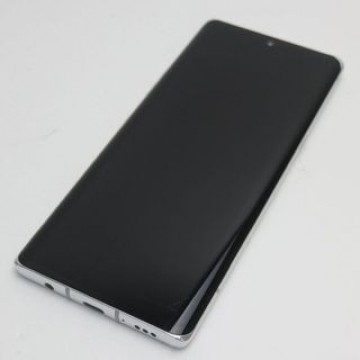 良品中古 L-52A LG VELVET オーロラホワイト SIMロック解除済み