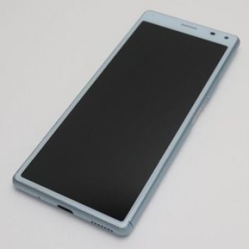 新品同様 SOV42 ブルー スマホ 白ロム