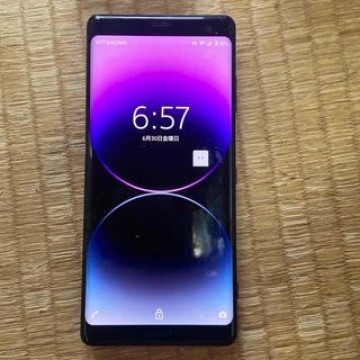 docomo  SO-01L  画面焼けあり