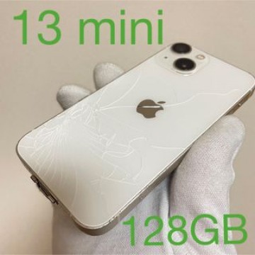 iPhone13mini 128GB ひび割れ バキバキ