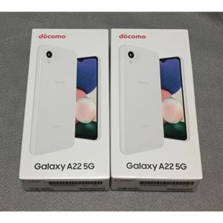 2台セット  Galaxy ギャラクシー A22 5G SC-56B ホワイト