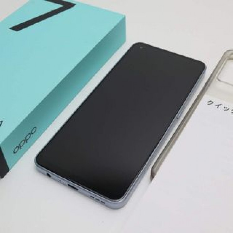 新品同様 SIMフリー OPPO Reno7 A ブルー