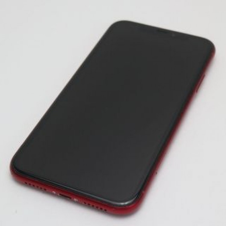 超美品 SIMフリー iPhoneXR 256GB レッド RED
