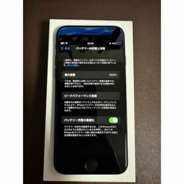 ☆新品同様 iPhone SE 3 midnight 64G☆
