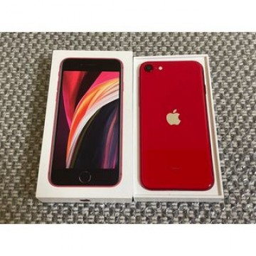 【美品】iPhone SE 第2世代 SE2 レッド　64GB SIMフリー