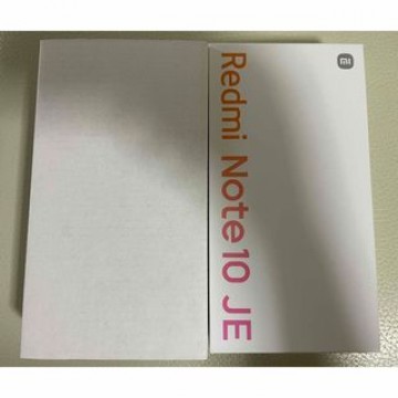 新品未使用　Redmi Note10 JE  クロームシルバー　SIMフリー　