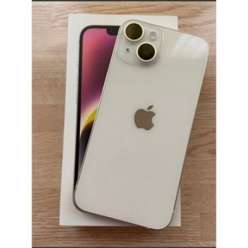 超美品/ iPhone 14 スターライト256GB バッテリー100%