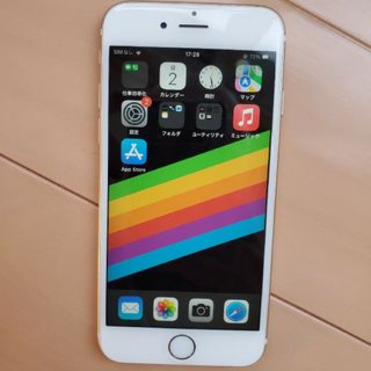 iphone6s 128gb simfree◆電池新品