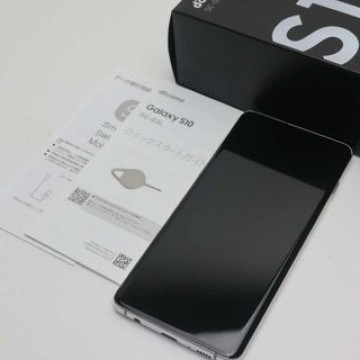 超美品 SC-03L Galaxy S10 プリズムホワイト