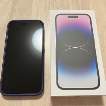 iPhone14Pro　本体　256GB　ディープパープル　紫