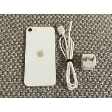 【美品】iPhone SE 第2世代 SE2 ホワイト　64GB SIMフリー