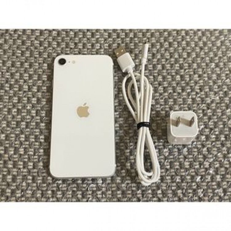 【美品】iPhone SE 第2世代 SE2 ホワイト　64GB SIMフリー