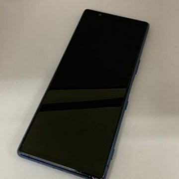 【中古品】Xperia 5 SIMロック解除済 901SO ブルー