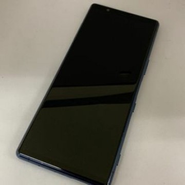 【中古品】Xperia 5 SIMロック解除済 901SO ブルー