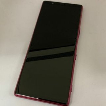 【良品】Xperia 5 SIMロック解除済 901SO レッド