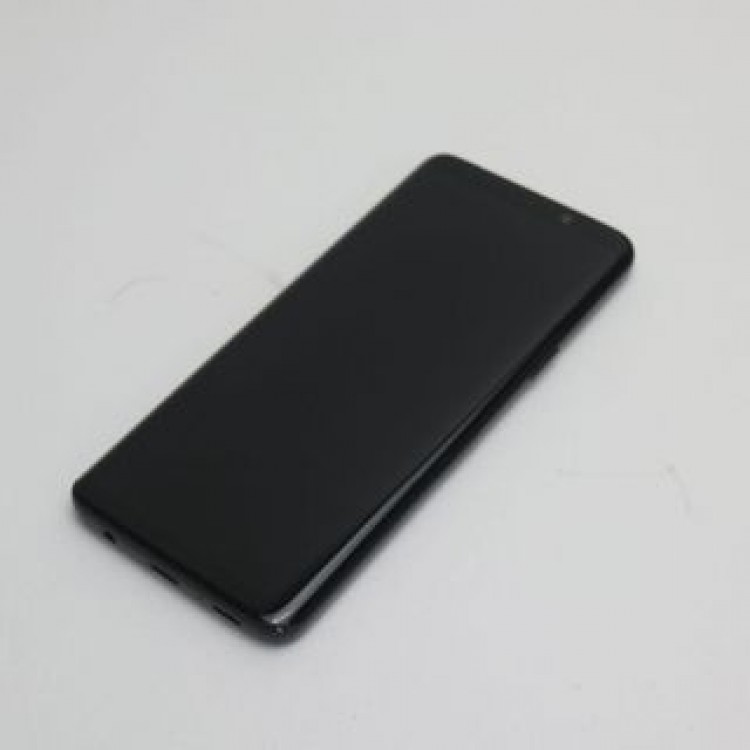 超美品 SC-02K ブラック 本体 白ロム  SIMロック解除済み