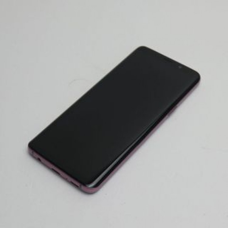 超美品 SC-02K パープル 本体 白ロム  SIMロック解除済み