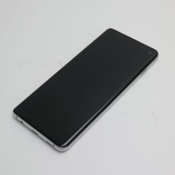 超美品 SCV41 Galaxy S10 プリズムホワイト SIMロック解除済み