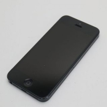 超美品 au iPhone5 16GB ブラック 白ロム