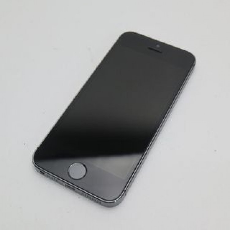 新品同様 au iPhone5s 16GB グレー ブラック