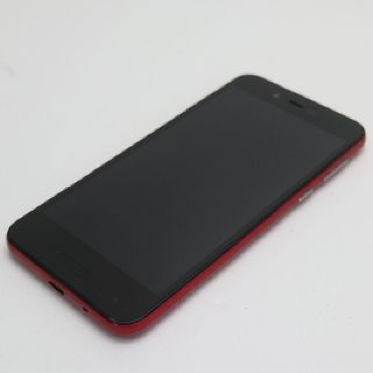 超美品 SIMフリー SH-M05 レッド