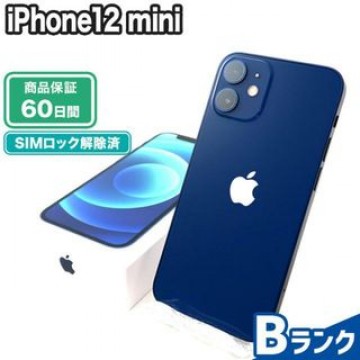 iPhone12 mini 128GB ブルー docomo 中古 Bランク 本体【エコたん】