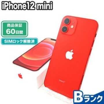 iPhone12 mini 128GB プロダクトレッド SoftBank 中古 Bランク 本体【エコたん】