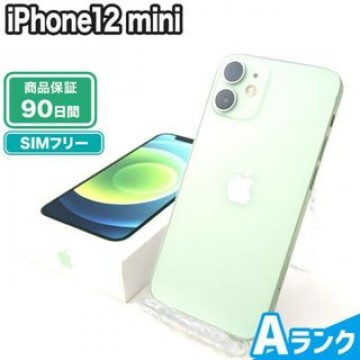 iPhone12 mini 64GB グリーン SIMフリー 中古 Aランク 本体【エコたん】