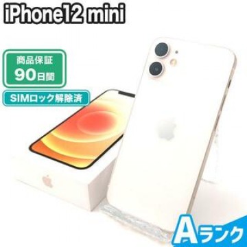 iPhone12 mini 128GB ホワイト SoftBank 中古 Aランク 本体【エコたん】